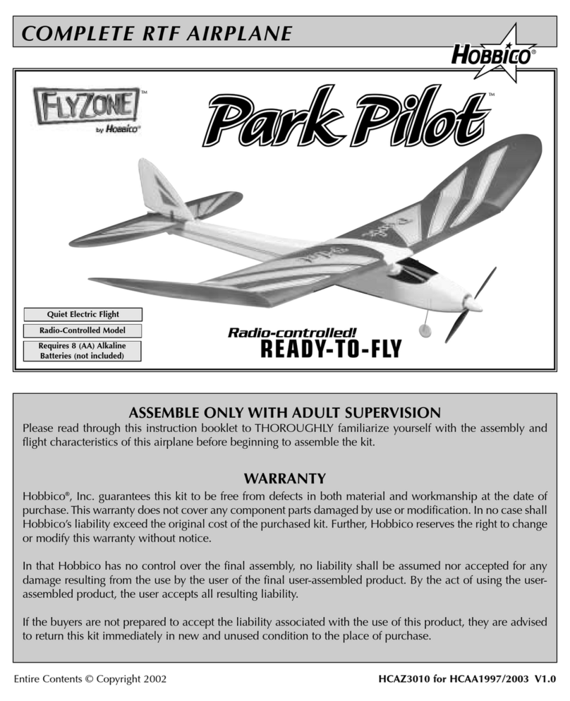 Hobbico FlyZone Park Pilot User manual
