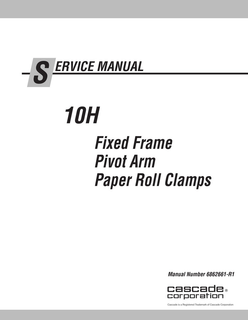 cascade corporation 10H Service manual