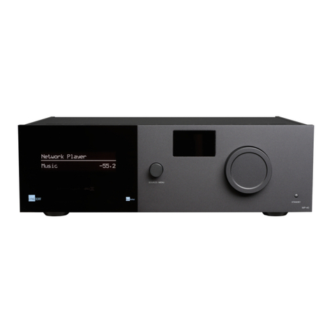 Lyngdorf Audio MP-40 owner's manual