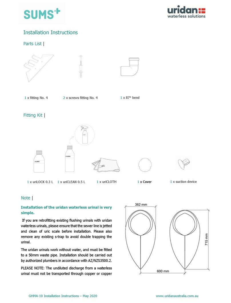 URIDAN SUMS+ installation instructions