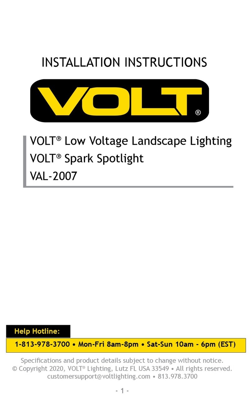 Volt Spark VAL-2007 installation instructions