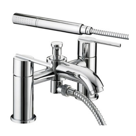Bristan Blade Bath Shower Mixer BL BSM C User manual