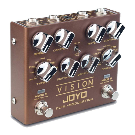Joyo Revolution Series owner's manual