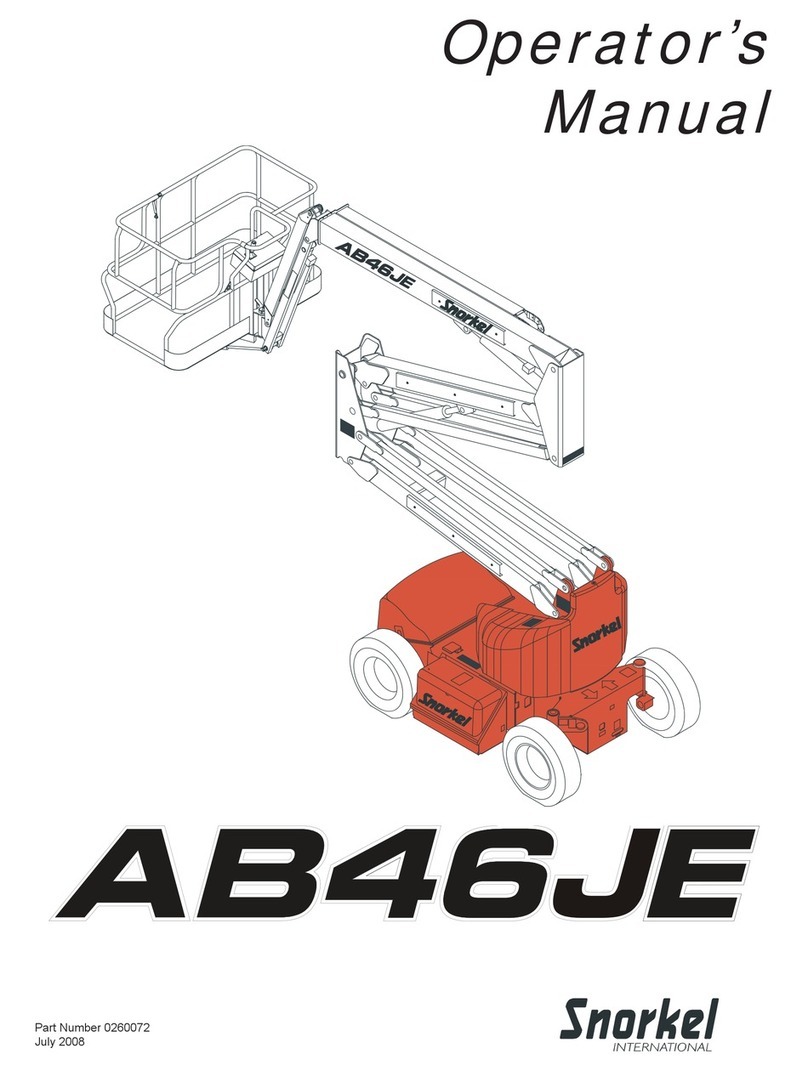 Snorkel AB46JE Operator's manual