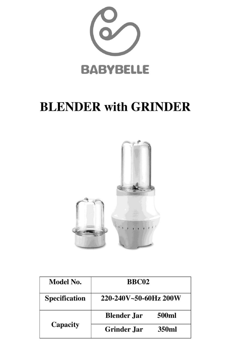 BABYBELLE BBC02 manual