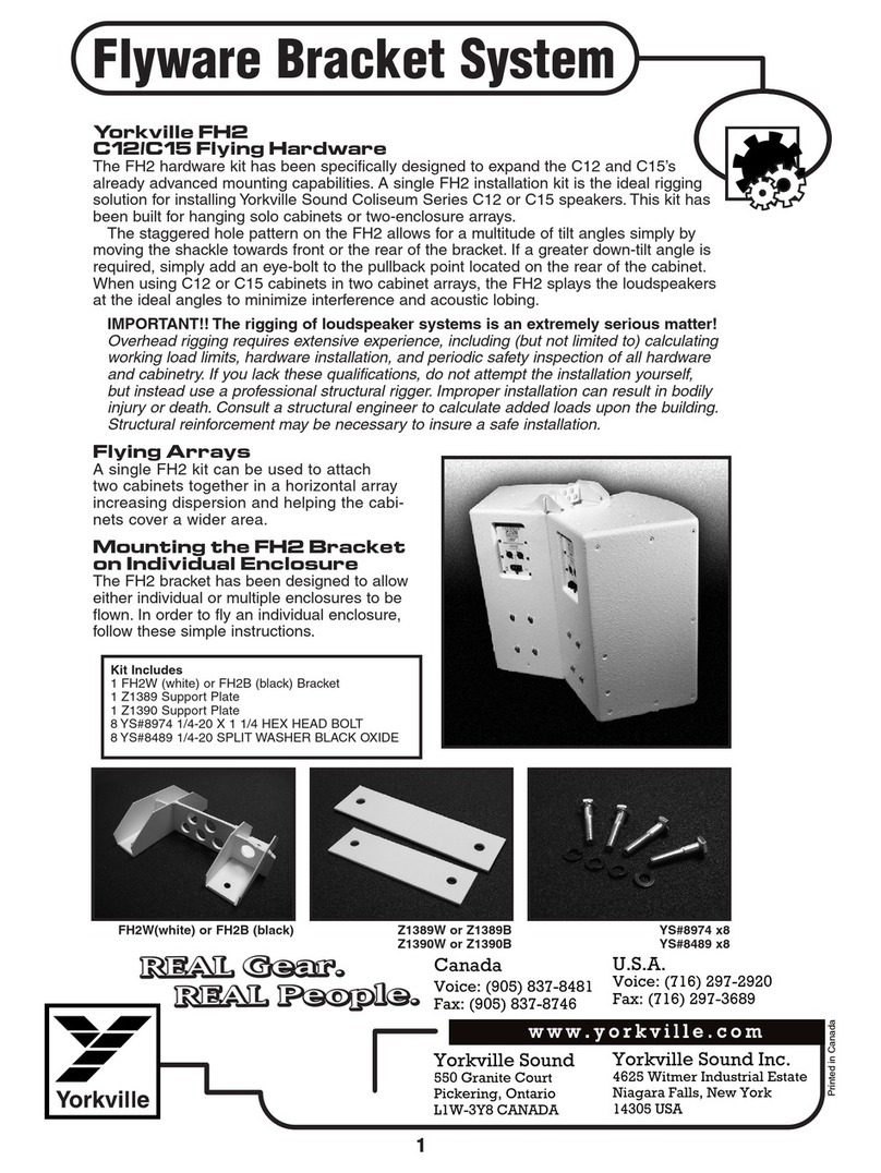 YORKVILLE FH2 manual