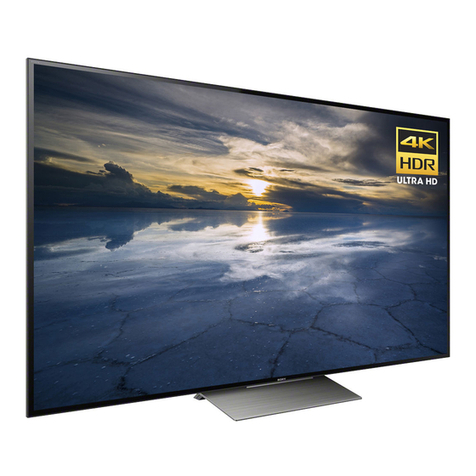 Sony BRAVIA XBR-55X930D User manual