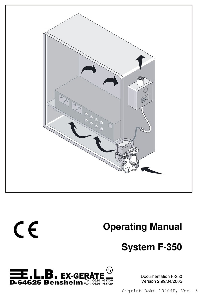 E.L.B. F-350 operating manual