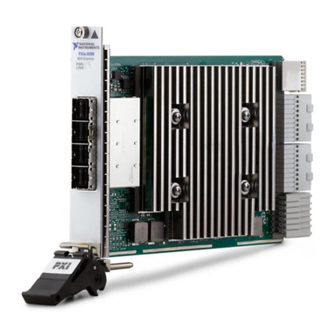 National Instruments MXI-Express Gen-3 x16 User manual