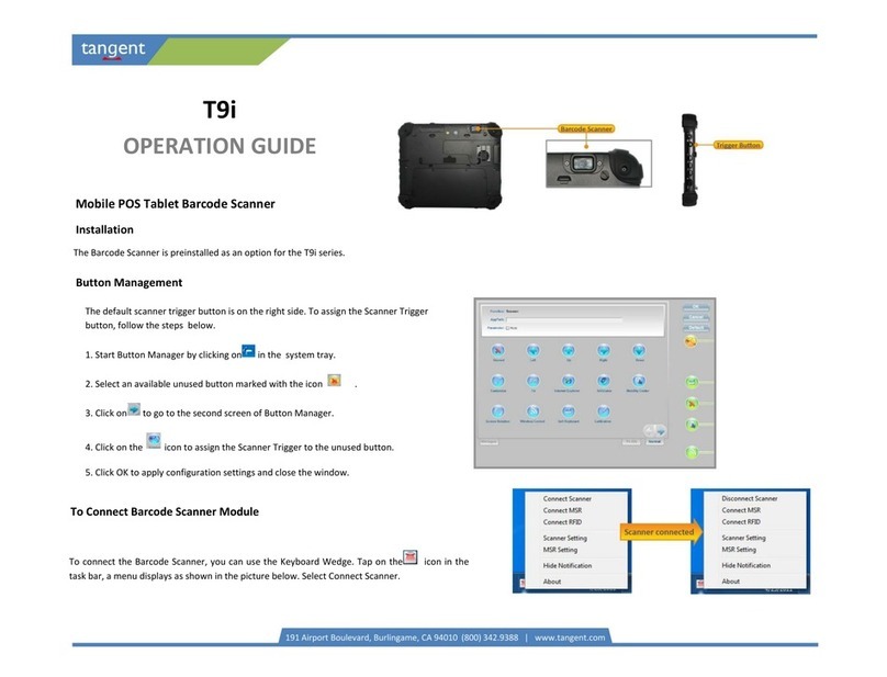 Tangent T9i User manual