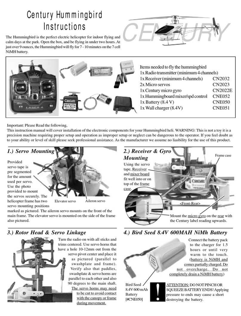 Hummingbird Century instructions