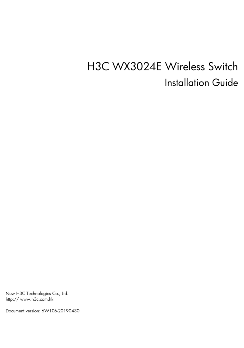 H3C WX3024E User manual