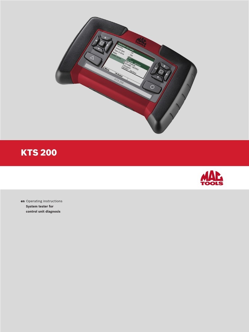 Bosch KTS 200 operating instructions