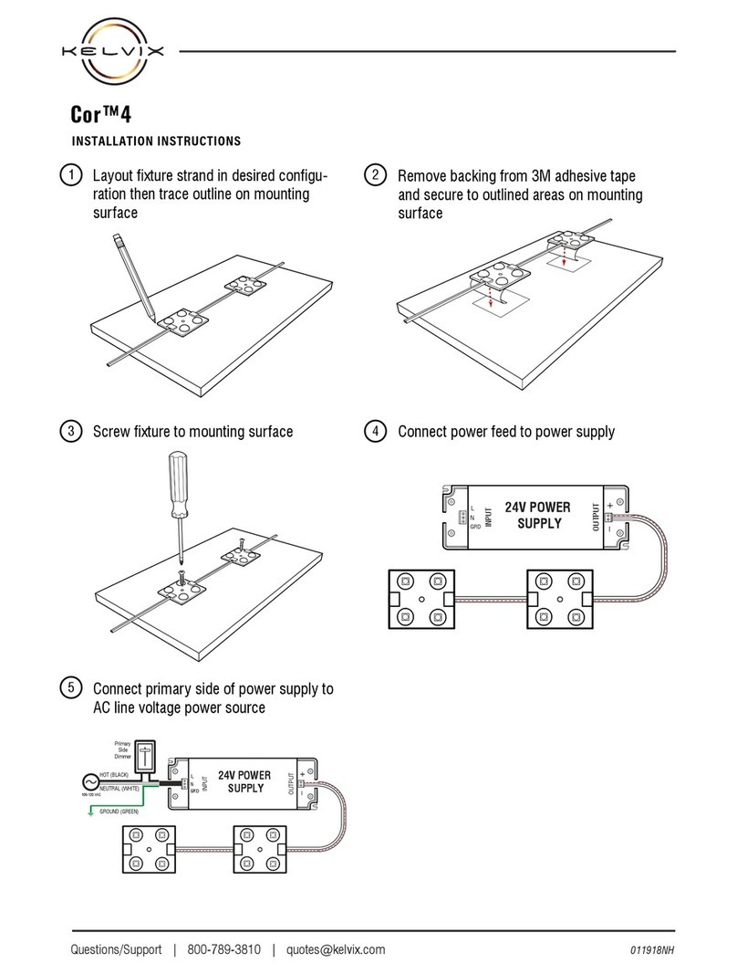 Kelvix Cor 4 installation instructions