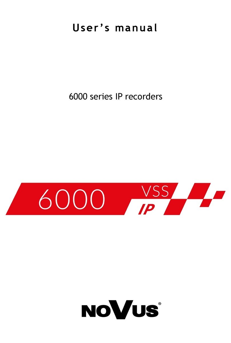 Novus 6000 Series User manual