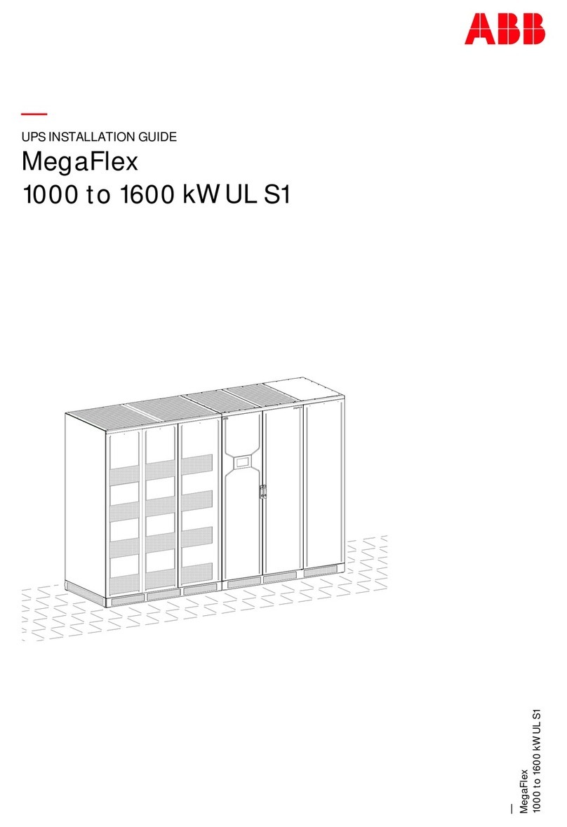 ABB MegaFlex 1000 UL S1 User manual