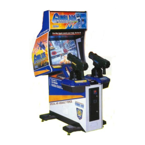 SEGA ENTERPRISES GUNBLADE NY DELUXE Service manual SEGA ENTERPRISES GUNBLADE NY DELUXE Service manual