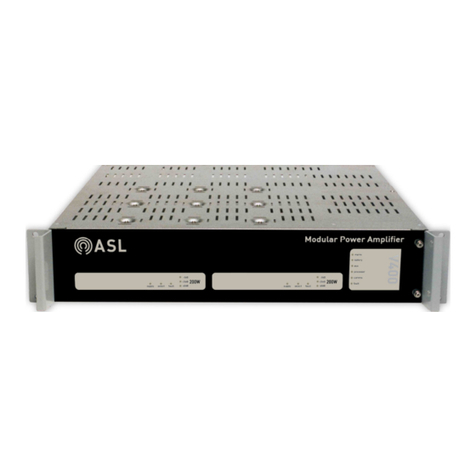 ASL INTERCOM V400 User manual