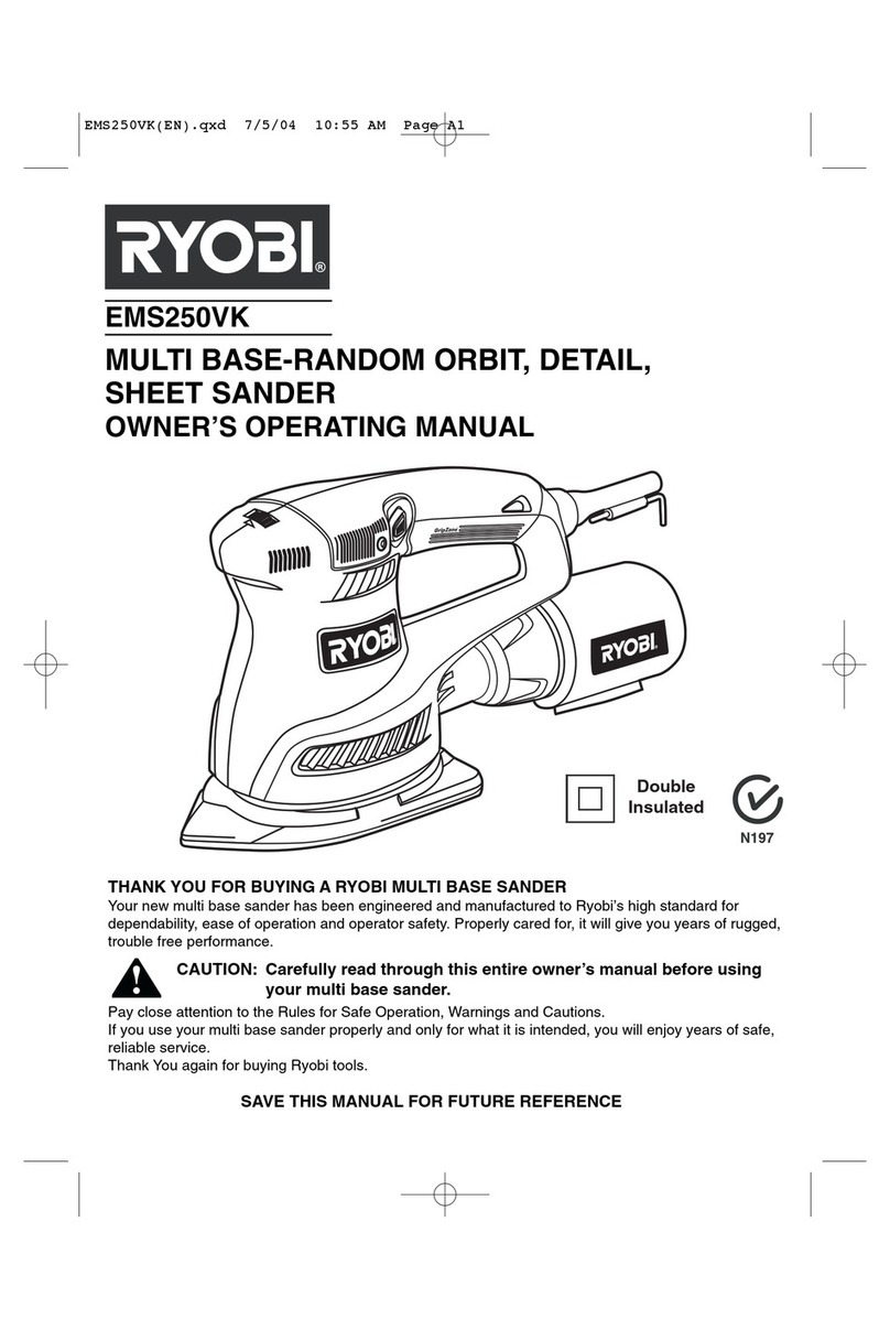 Ryobi EMS250VK Operation manual