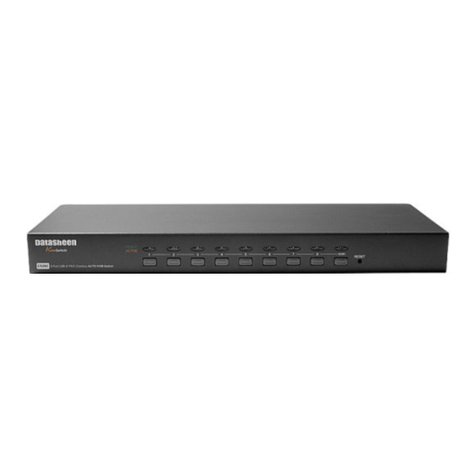 Datasheen KvmSwitch! CS08C user manual Datasheen KvmSwitch! CS08C user manual