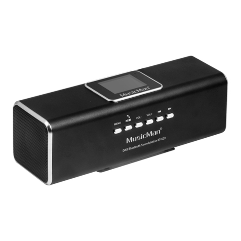 Technaxx MusicMan DAB Bluetooth Soundstation BT-X29 user manual Technaxx MusicMan DAB Bluetooth Soundstation BT-X29 user manual