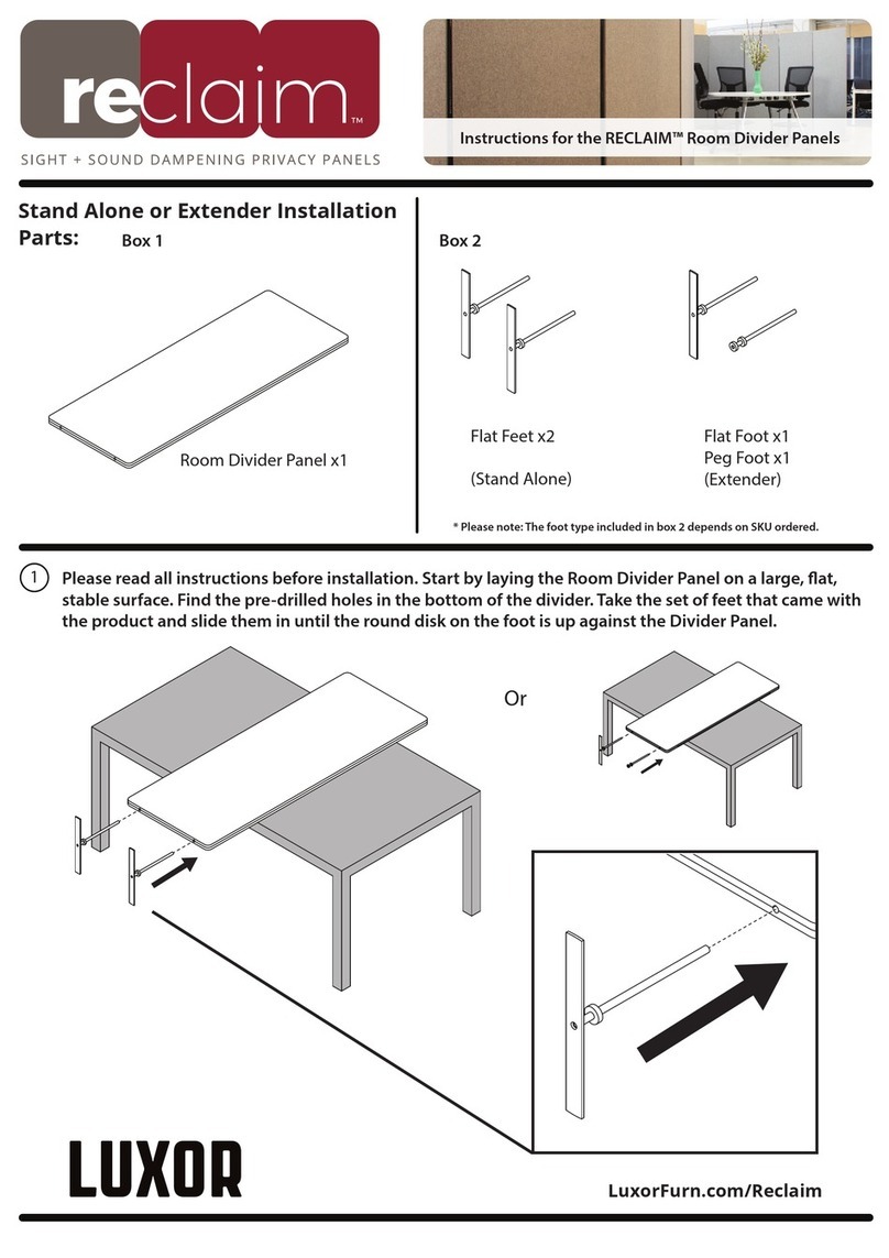 Luxor Reclaim instructions