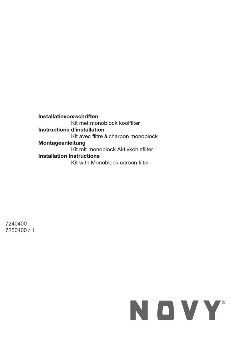 Novy 7240400 installation instructions