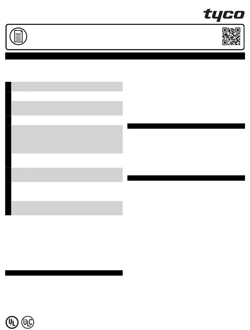 Tyco Power Series User manual