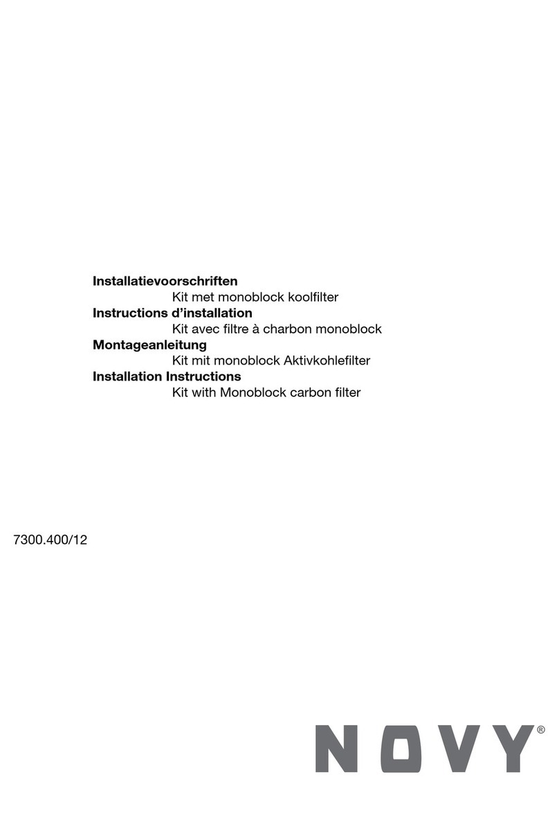Novy 7300.400/12 installation instructions