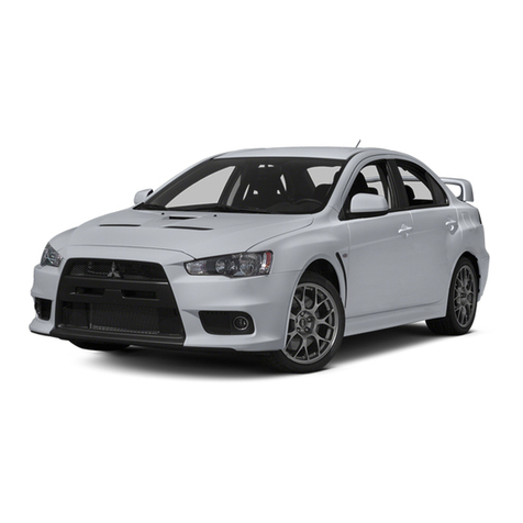 Mitsubishi MOTORS LANCER EVOLUTION owner's manual