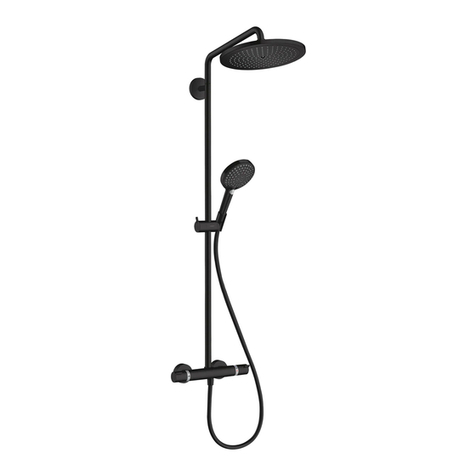 Hans Grohe Croma Select S 280 1jet Showerpipe 26790... Manual Hans Grohe Croma Select S 280 1jet Showerpipe 26790... Manual