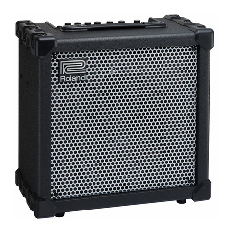 Roland CUBE-80XL Setup guide