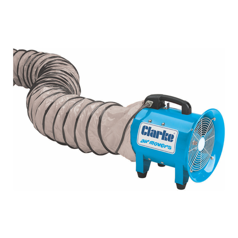 Clarke air CAM200 Operating & maintenance instructions