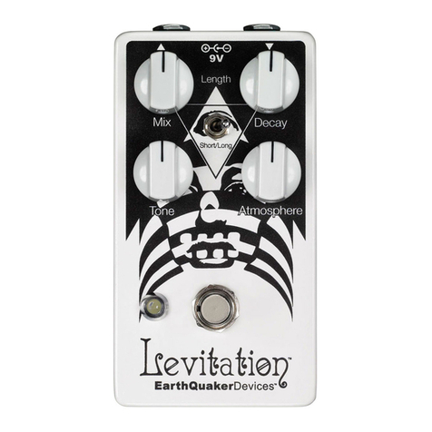 EarthQuaker Devices Levitation Operation manual