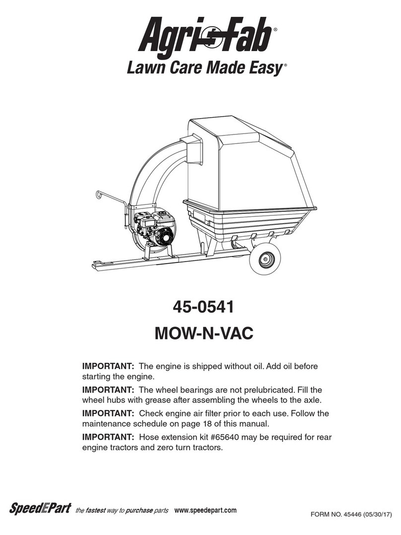Agri-Fab MOW-N-VAC 45-0541 manual