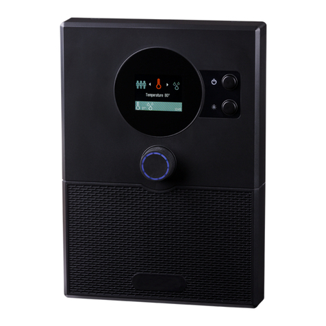 Harvia sentiotec home.com4 Instructions for installation and use