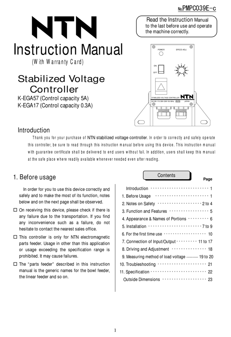 NTN K-EGA57 User manual