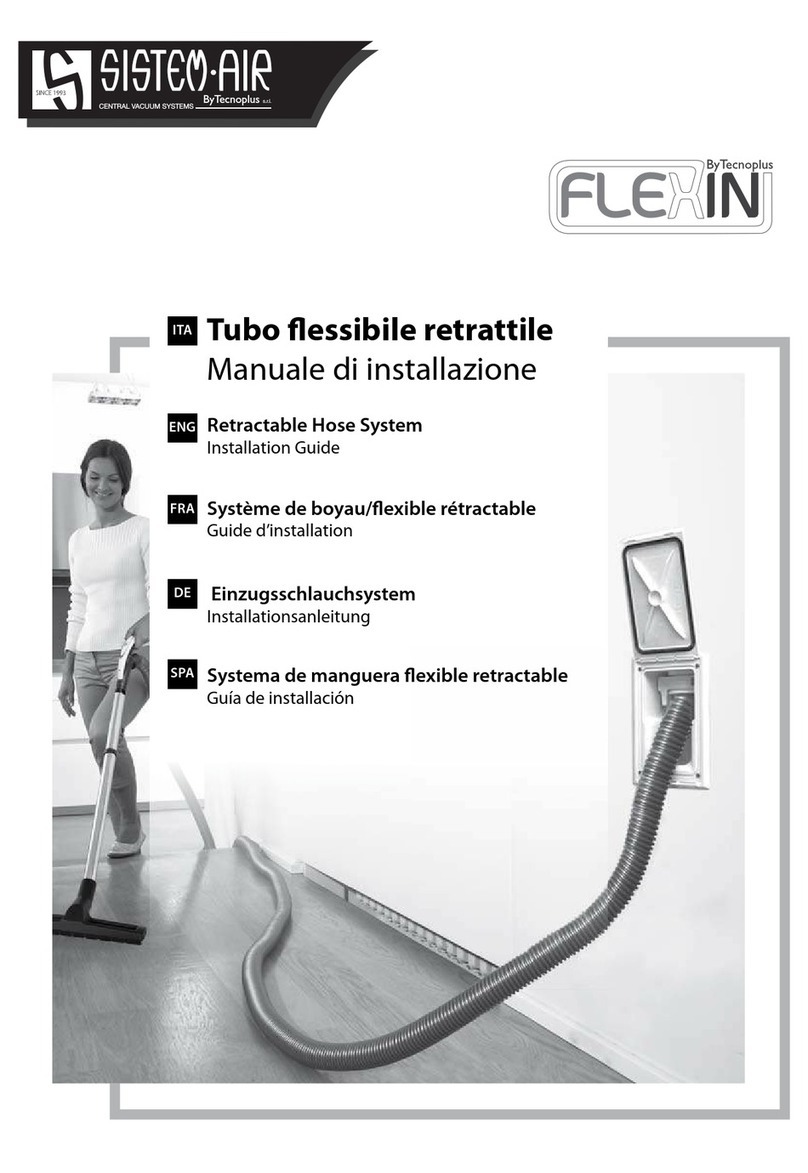 TECNOPLUS Sistem Air FLEXIN User manual