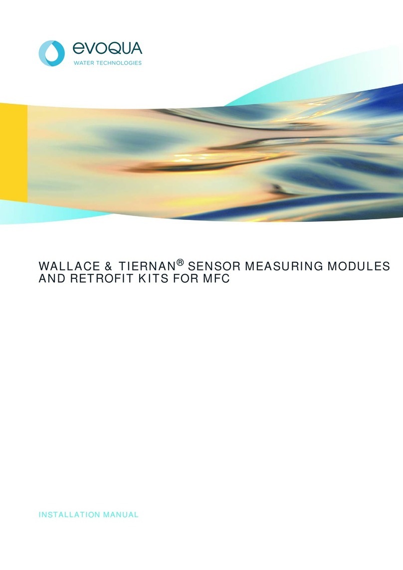 Evoqua Wallace & Tiernan W3T170339 installation manual
