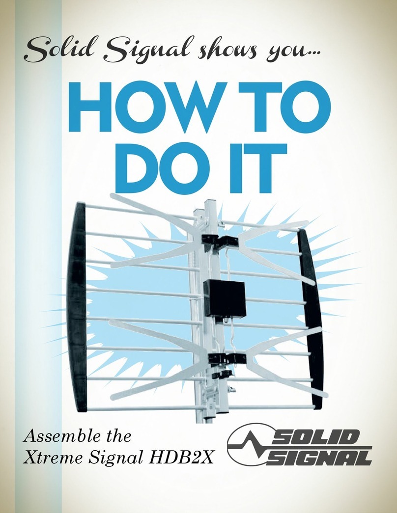 Solid Signal Xtreme Signal HDB2X Operation instructions