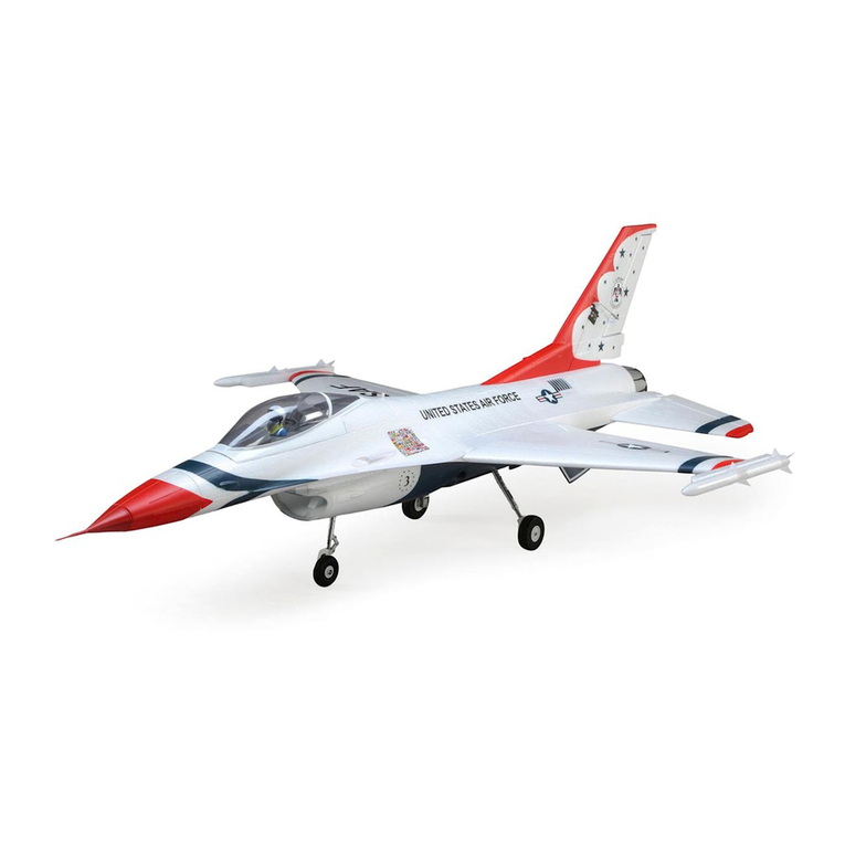 Kyosho F-16 THUNDERBIRDS User manual
