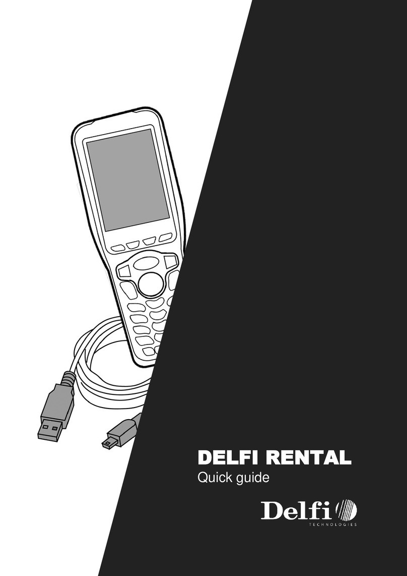 Delfi DELFI RENTAL quick guide