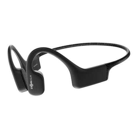 Aftershokz XTRAINERZ user guide