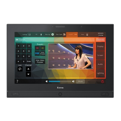 Extron electronics TouchLink TLP Pro 1220 Series User manual