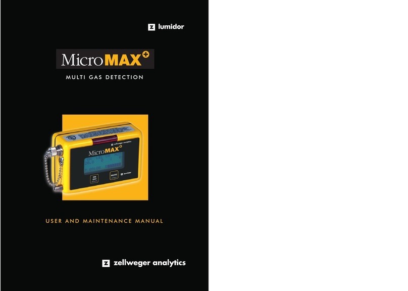 Zellweger Lumidor MicroMAX+ User and maintenance manual