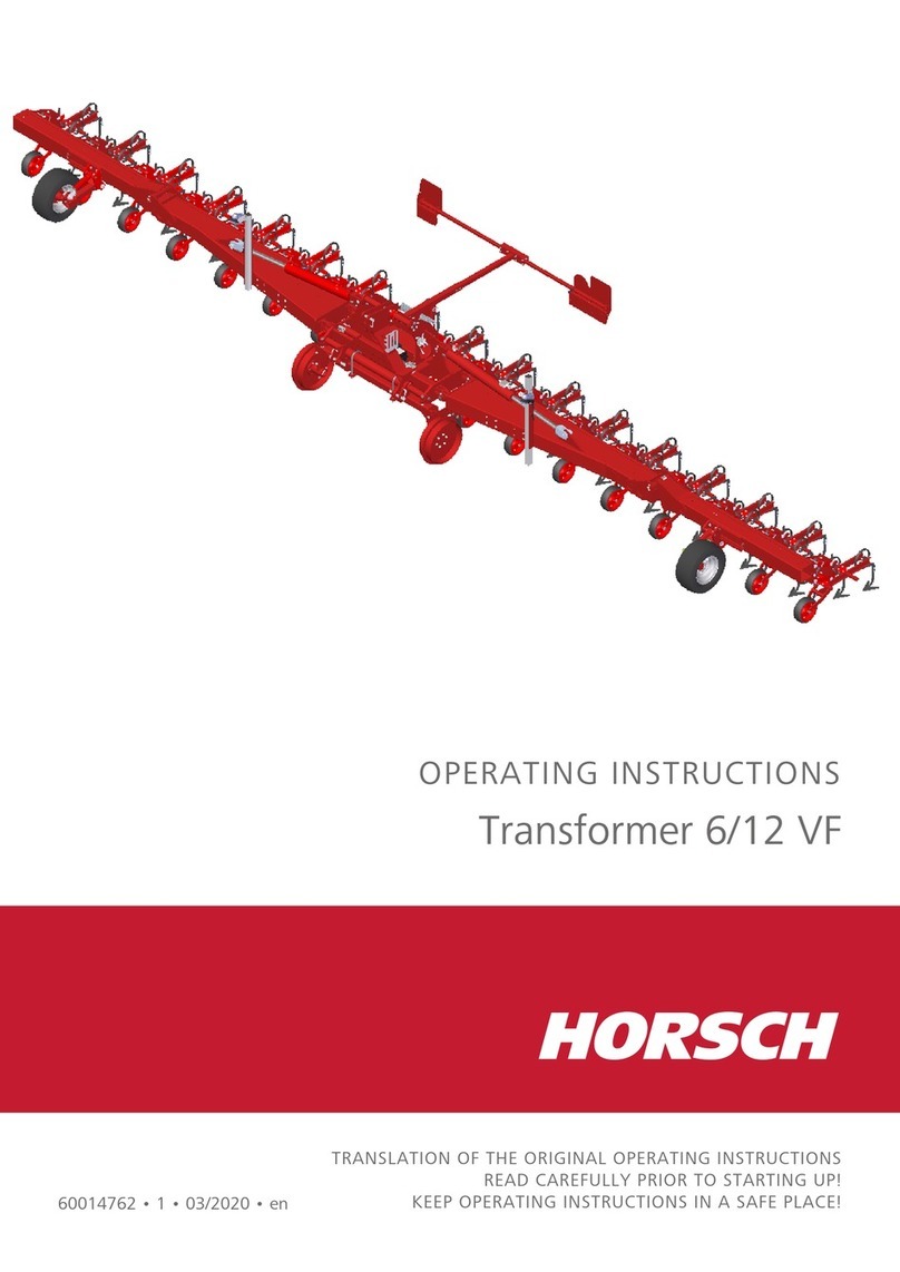 horsch Transformer 6 VF operating instructions horsch Transformer 6 VF operating instructions