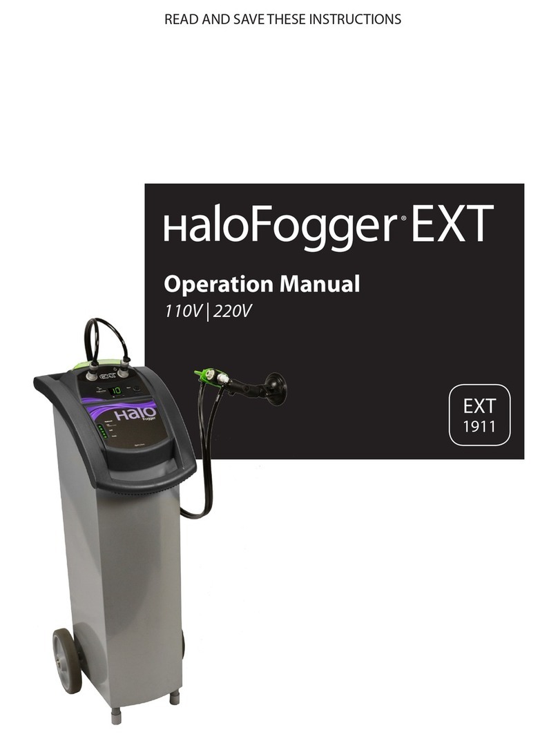 Halosil HaloFogger EXT Operation manual