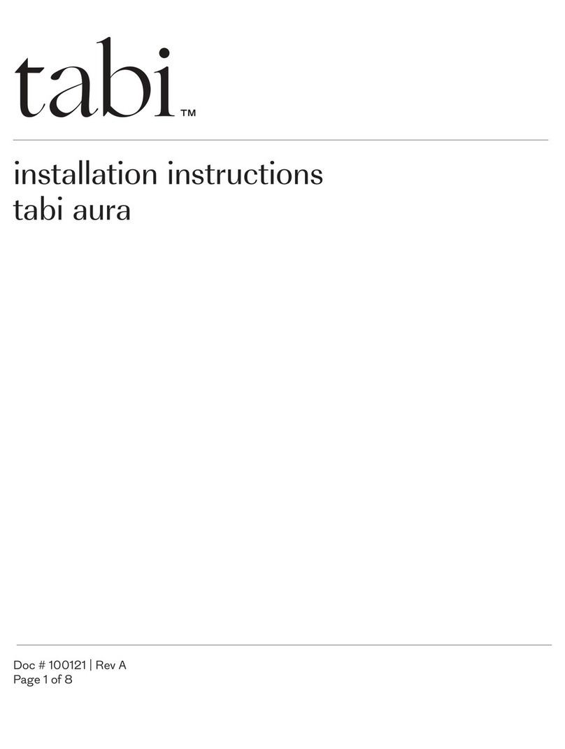 Tabi Aura installation instructions