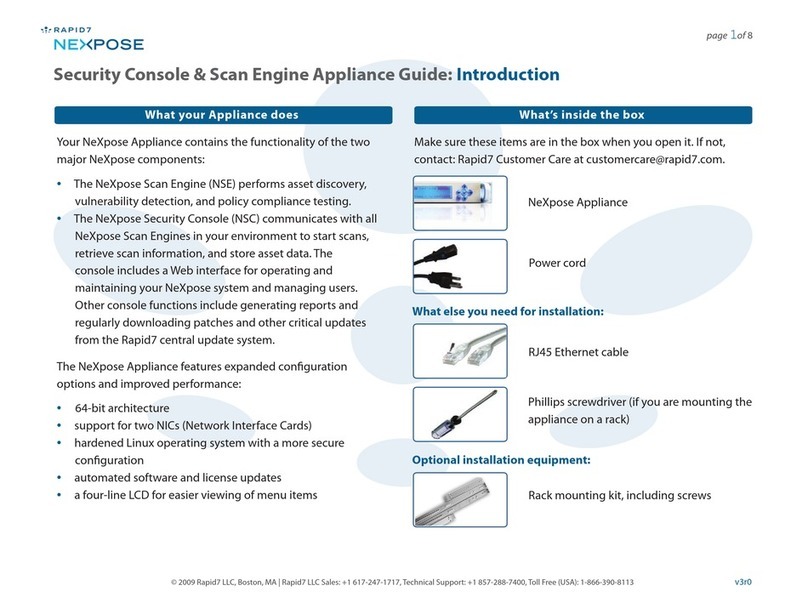 Rapid7 Nexpose Appliance Guide