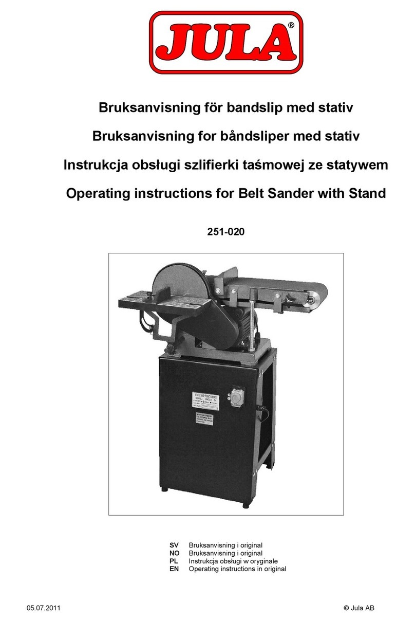 Jula 251-020 operating instructions